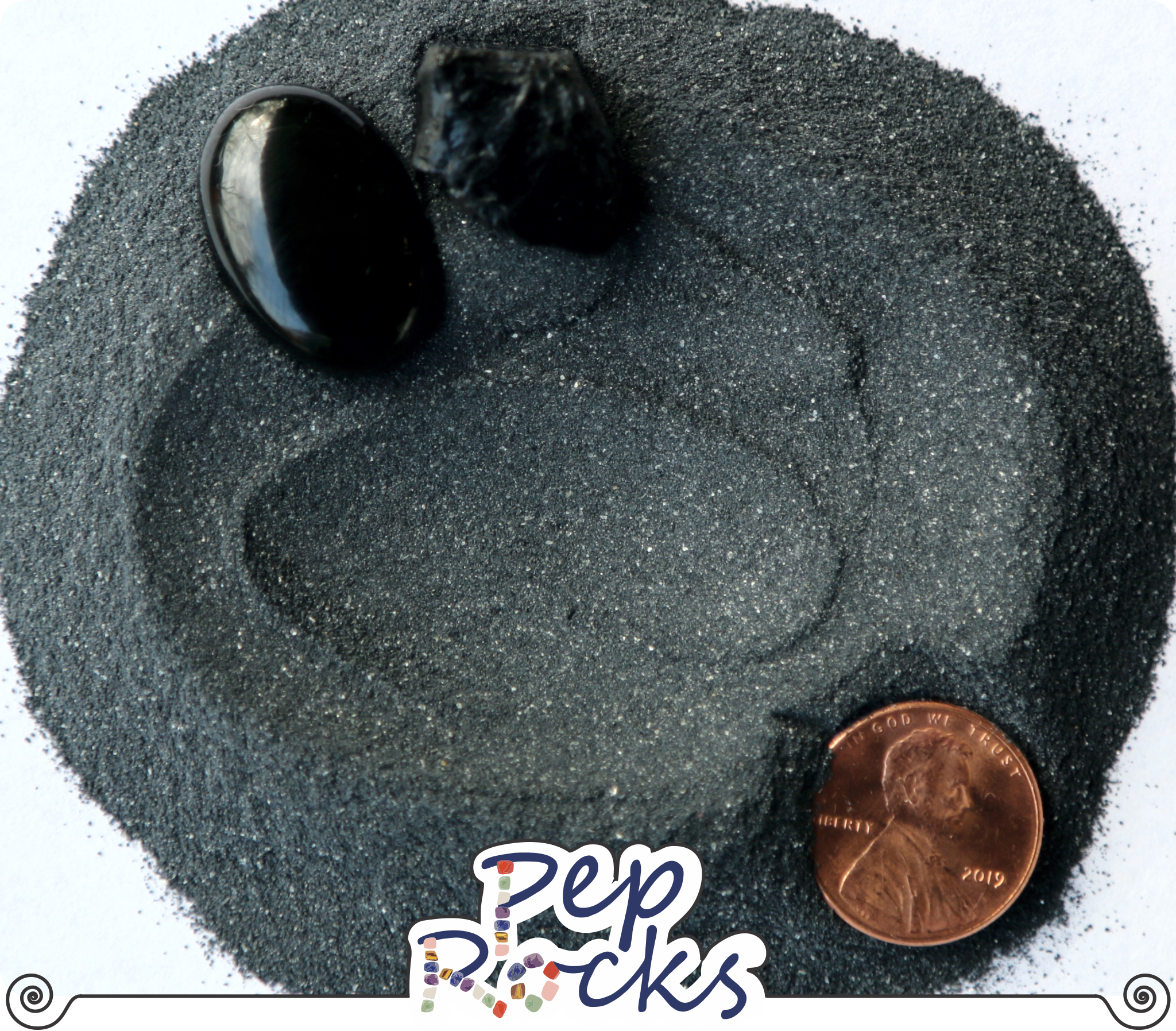 Crushed discount black tourmaline