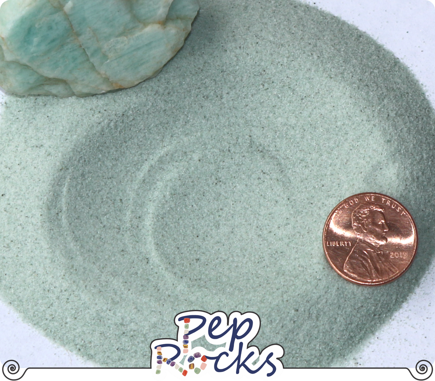 Green Aventurine - Crushed Fine Gemstone Sand