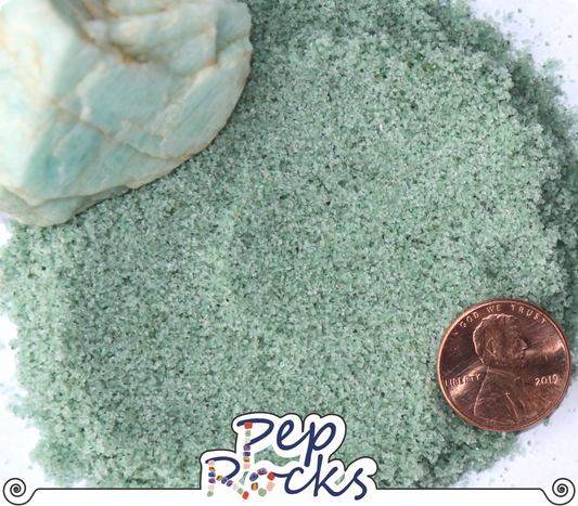 Green Aventurine - Crushed Medium Gemstone Powder. Great for Art, Jewelry, Wood Inlay and Metaphysical uses