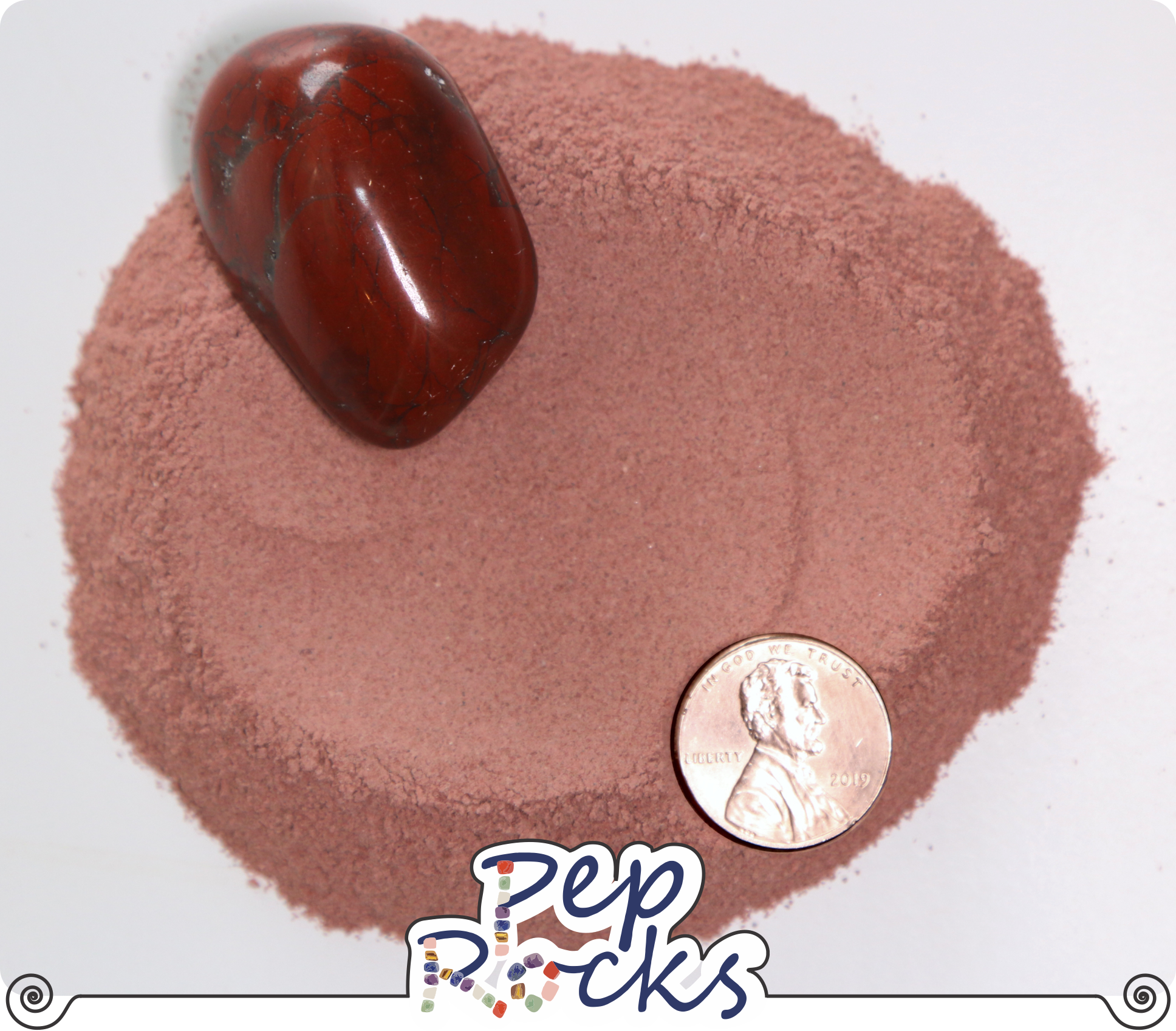 Red Jasper - Crushed Find Sand