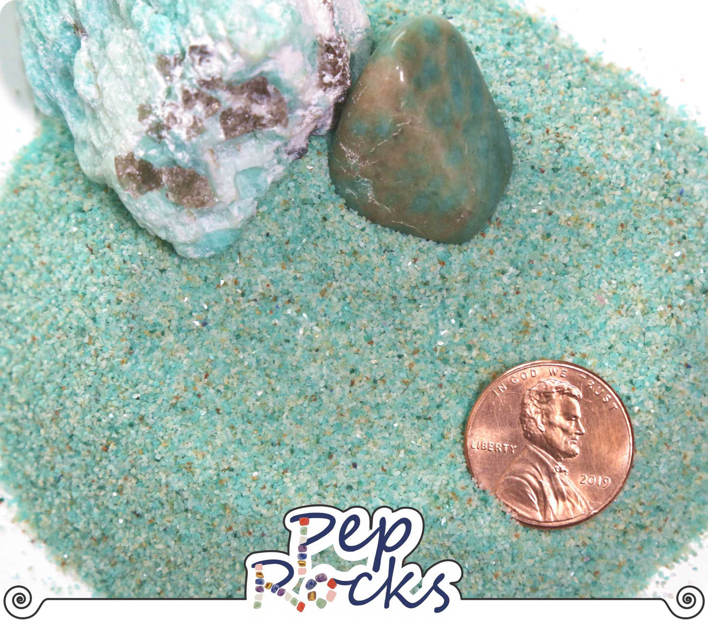 Amazonite - Medium sand particles