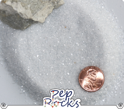 Calcite - Crushed Medium Gemstone Powder. Great for Art, Jewelry, Wood Inlay and Metaphysical uses