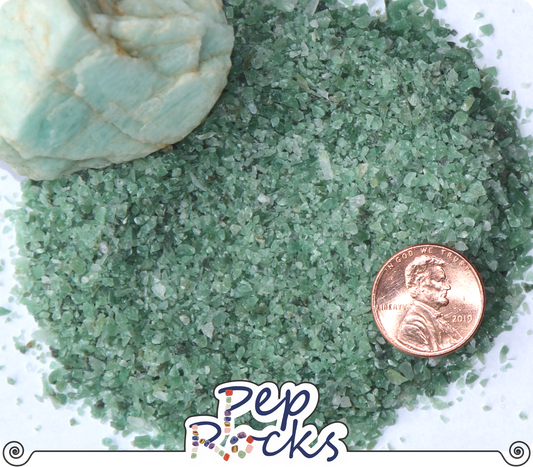 Green Aventurine - Crushed Coarse Gemstone Sand