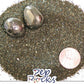 Pyrite - Medium mineral sand particles