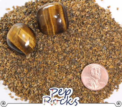 Tiger's Eye - Coarse quartz sand particles